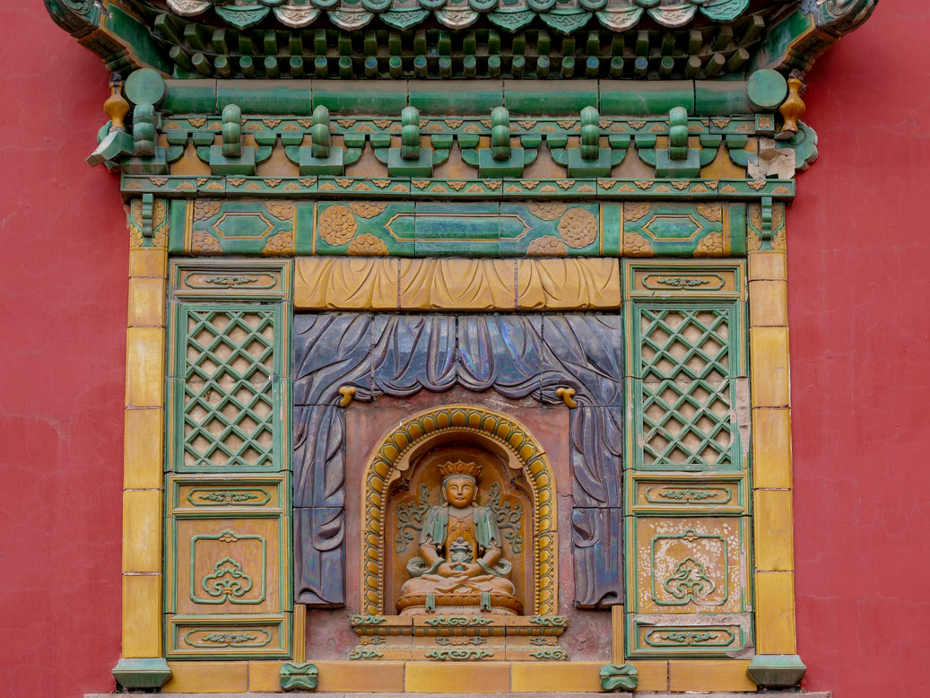China, CHN, Figur X., Hebei Sheng, Shizigou, Temple of Potalaka