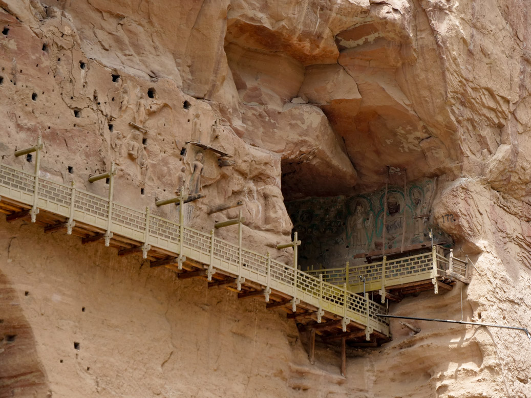 Binglingsi Höhlen, China, CHN, Gansu Sheng, Xiaoping