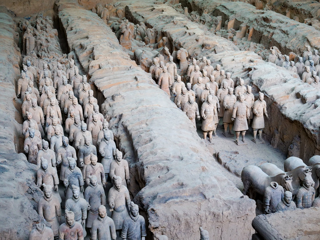 China, CHN, Qinyongguan, Shaanxi Xi'an Terracotta Armee